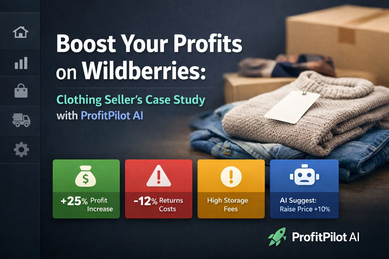 Увеличьте Прибыль на Wildberries: Кейс Продавца Одежды с ProfitPilot AI