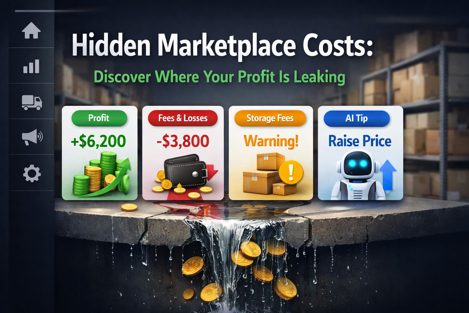 Скрытые Издержки Маркетплейсов: Узнайте, Куда Утекает Ваша Прибыль