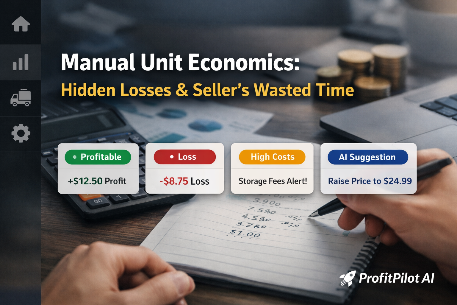 Ручной Расчет Юнит-Экономики: Скрытые Убытки и Потерянное Время Продавца