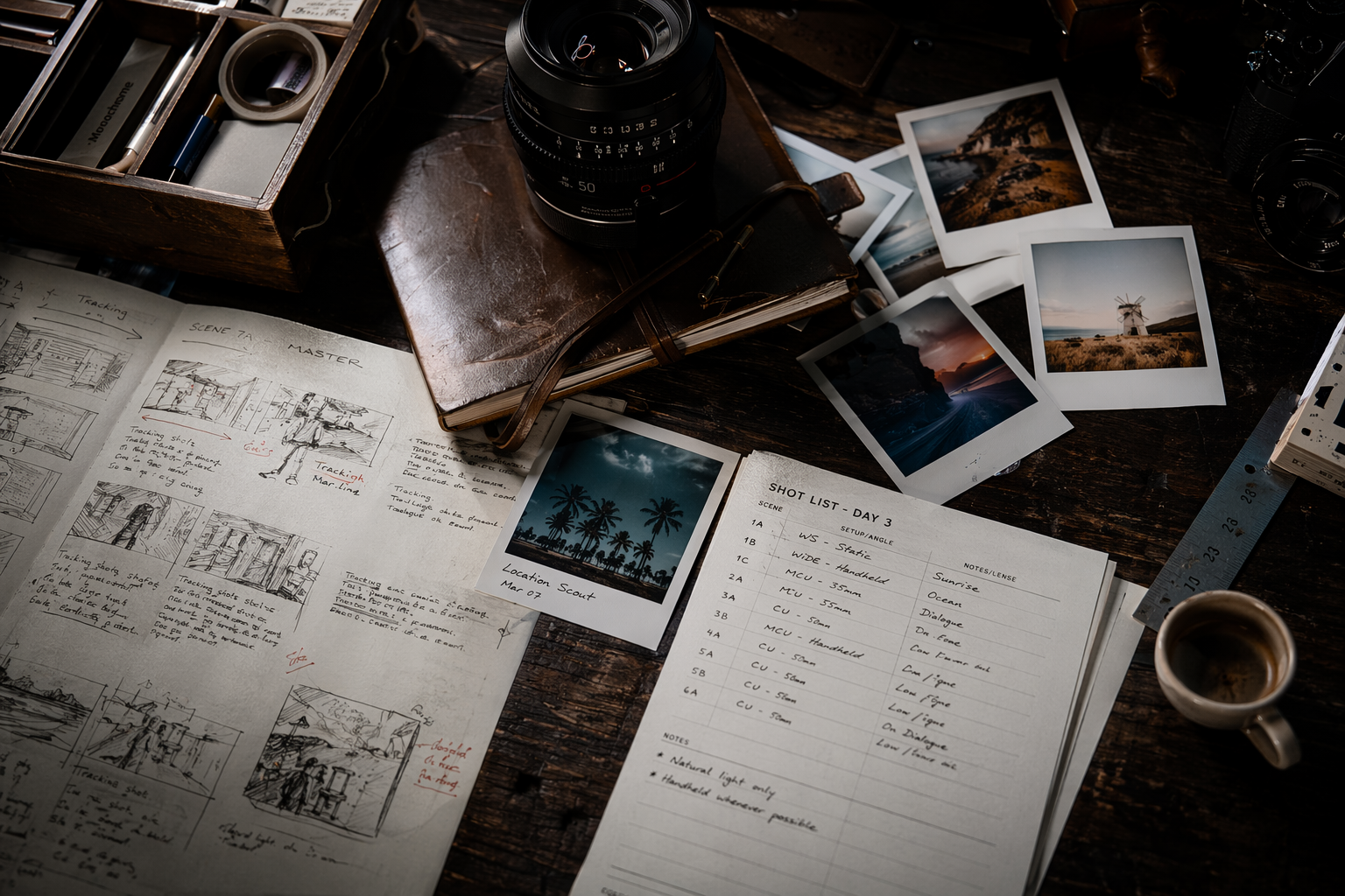 Creative direction planning