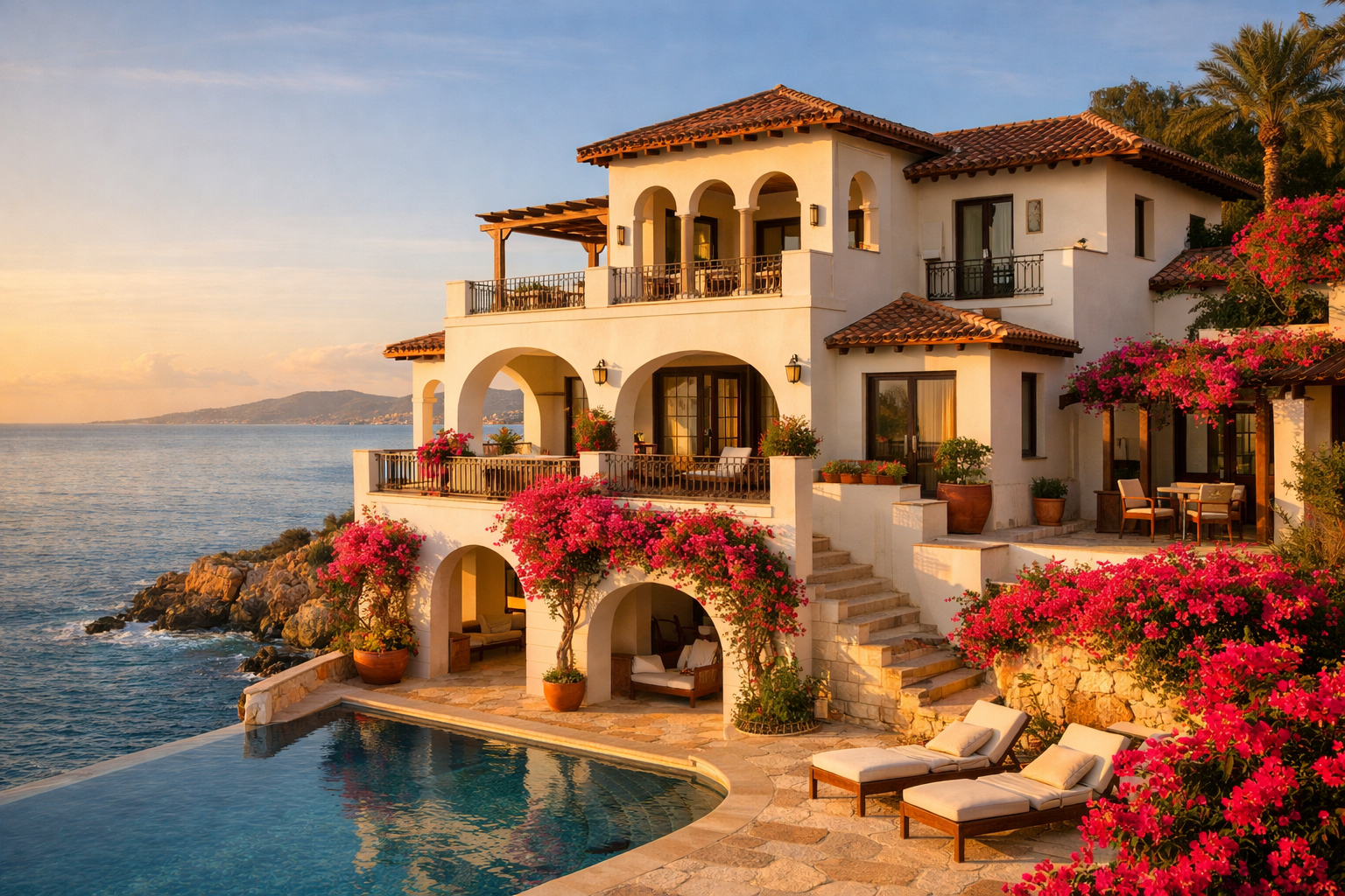 Villa Tradicional Mediterránea — COSTABLANCASA