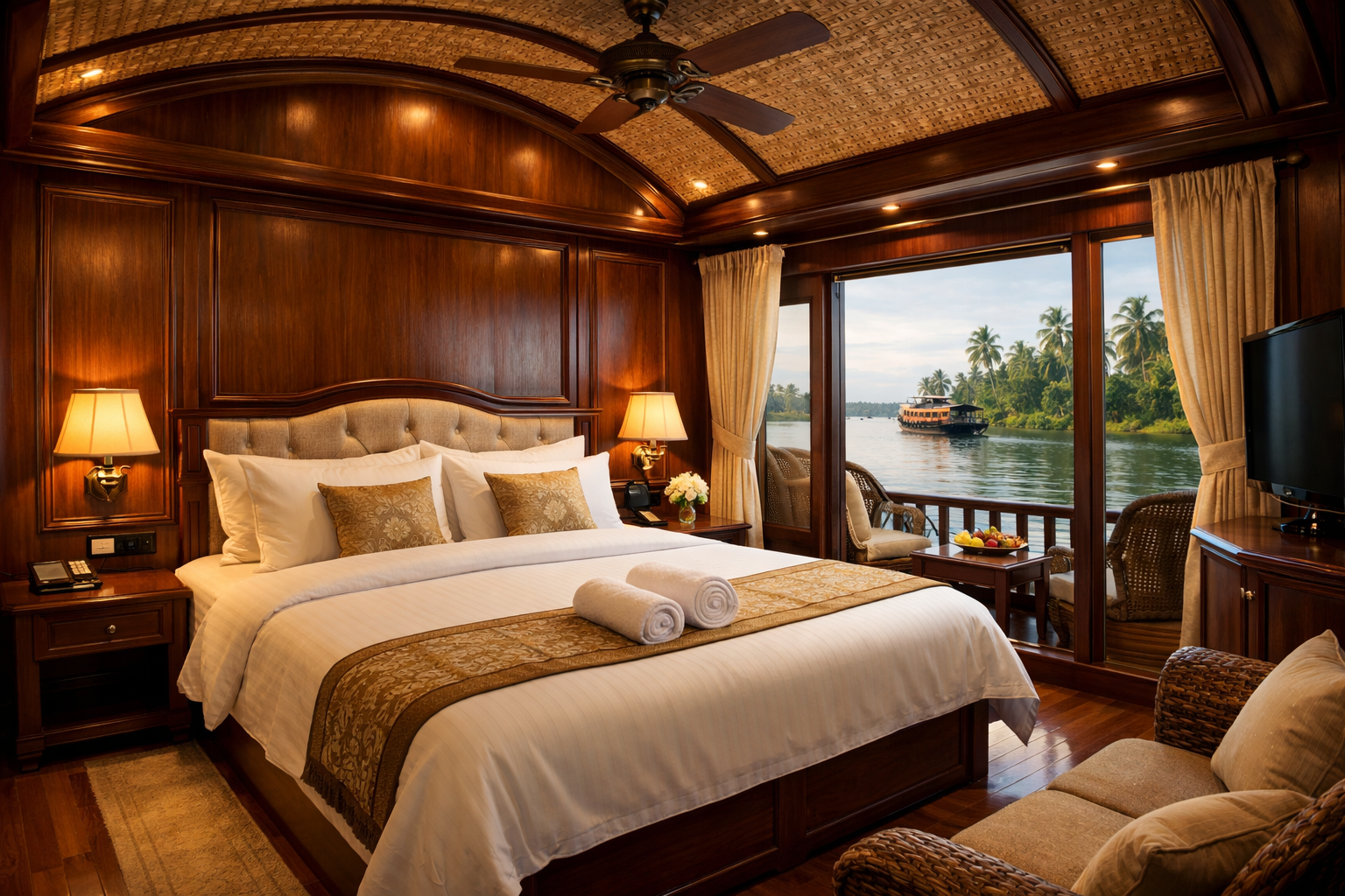 Houseboat Bedroom