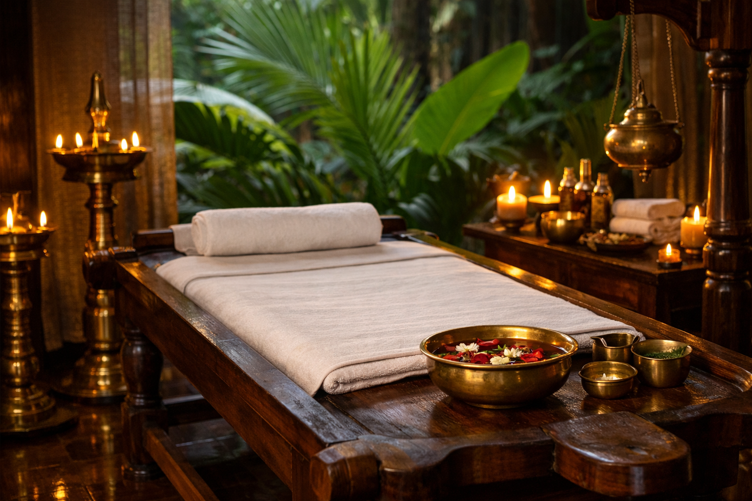 Abhyangam Spa Room