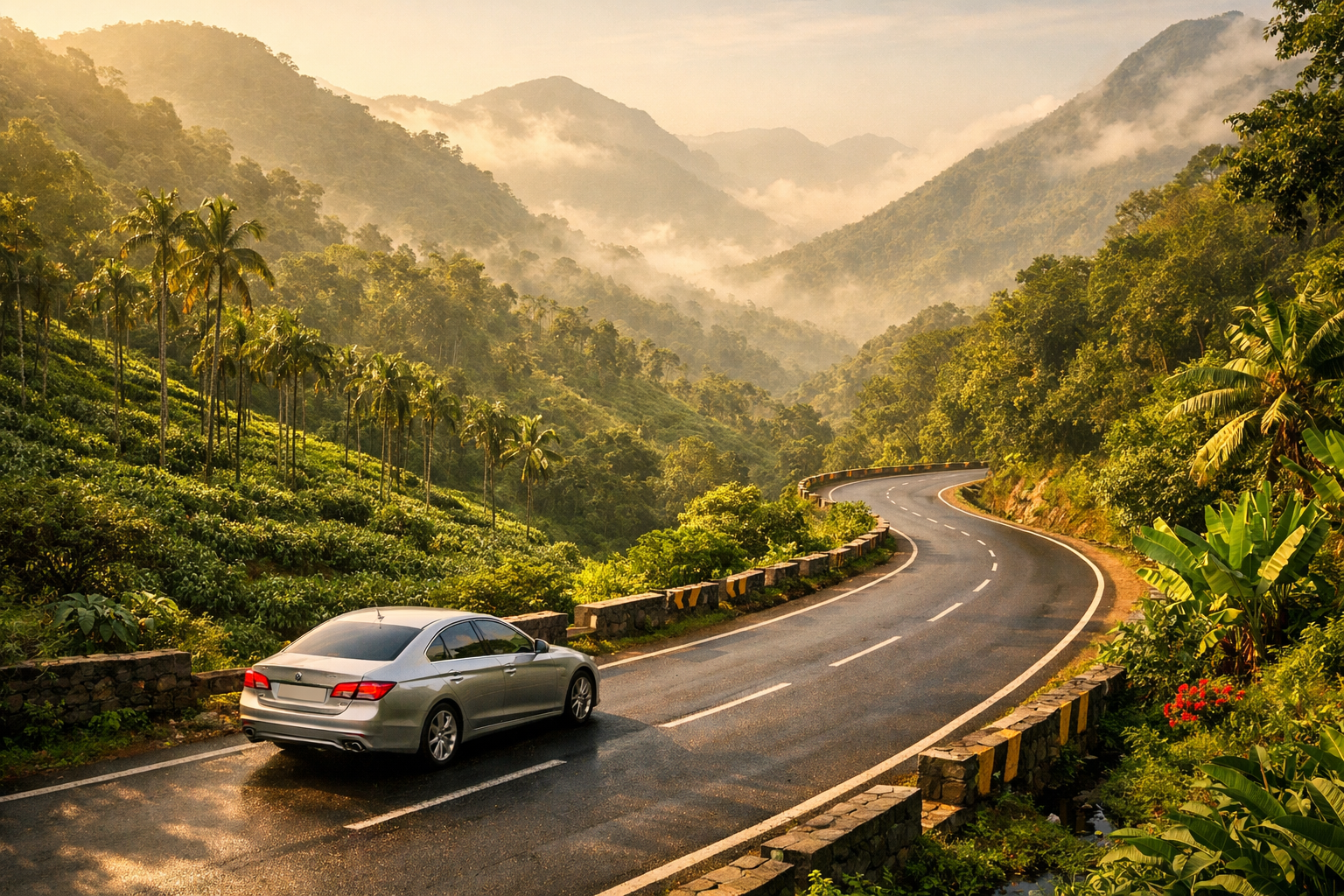 Cochin to Thekkady Drive