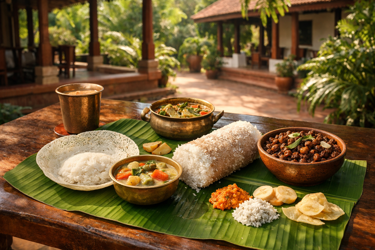 Kerala Cuisine Breakfast