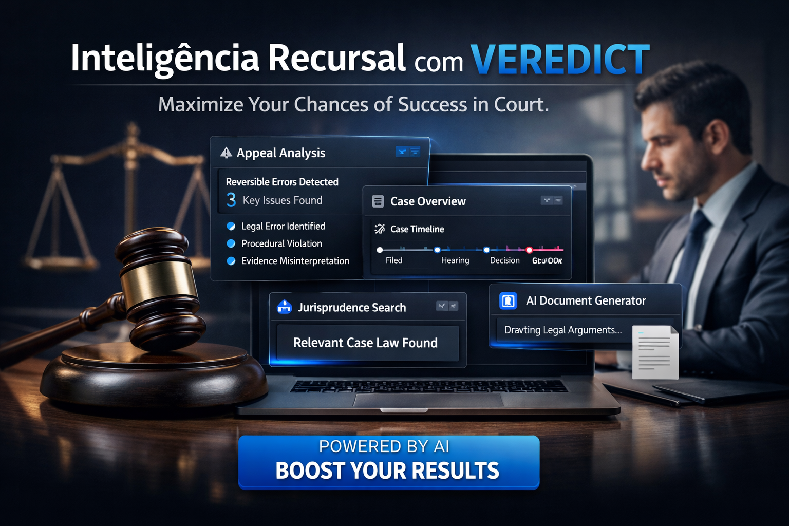 Inteligência Recursal com VEREDICT: Maximize Suas Chances de Êxito nos Tribunais