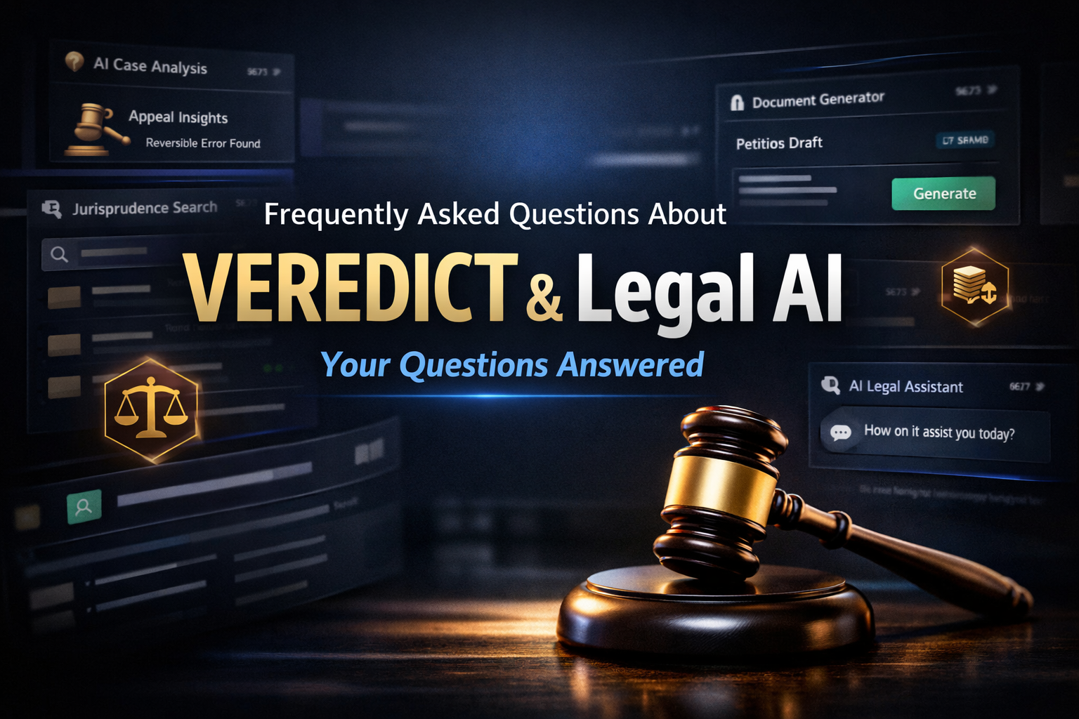 Perguntas Frequentes sobre VEREDICT e IA Jurídica: Suas Dúvidas Respondidas