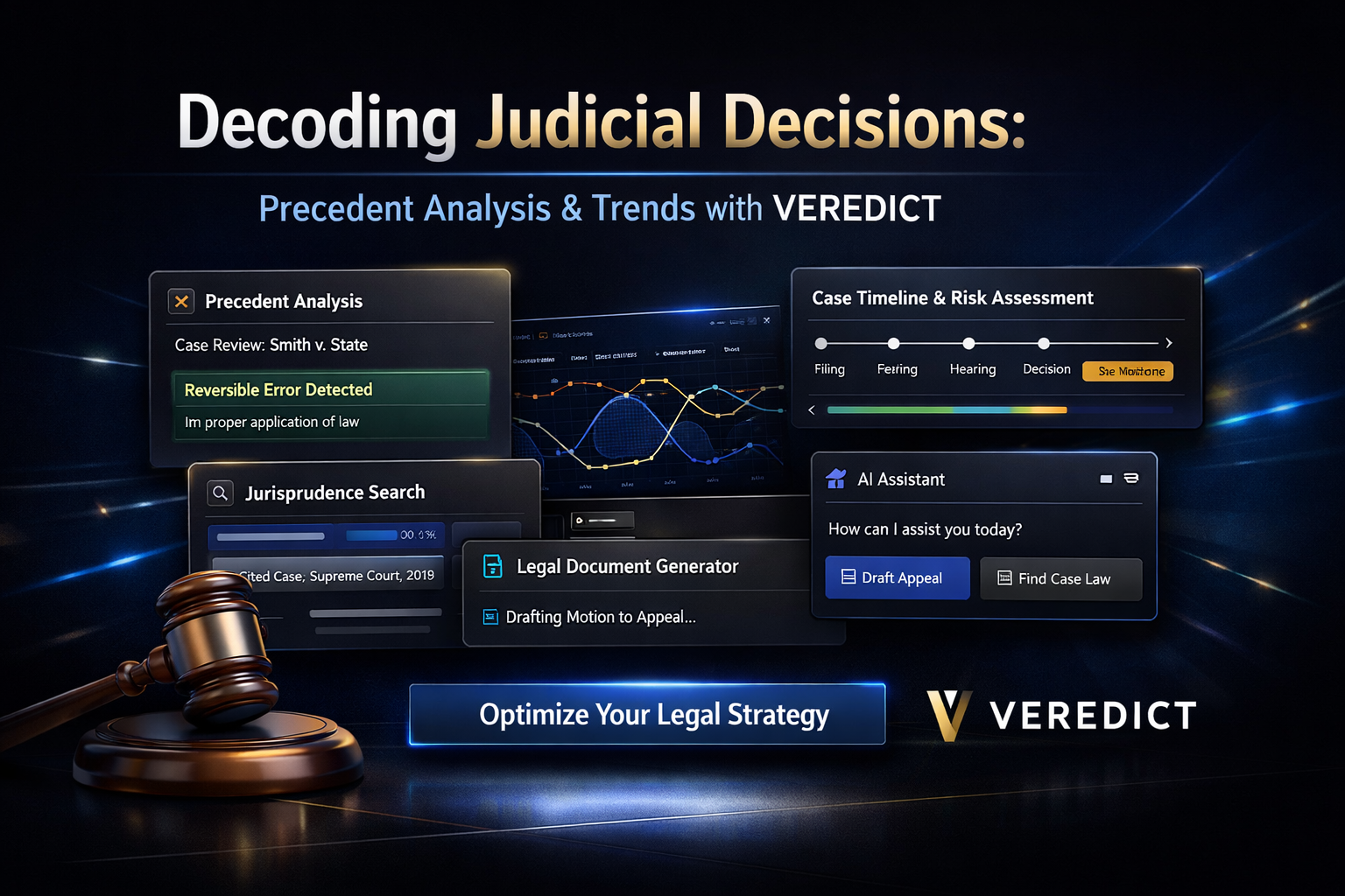 Decodificando Decisões Judiciais: Análise de Precedentes e Tendências com VEREDICT
