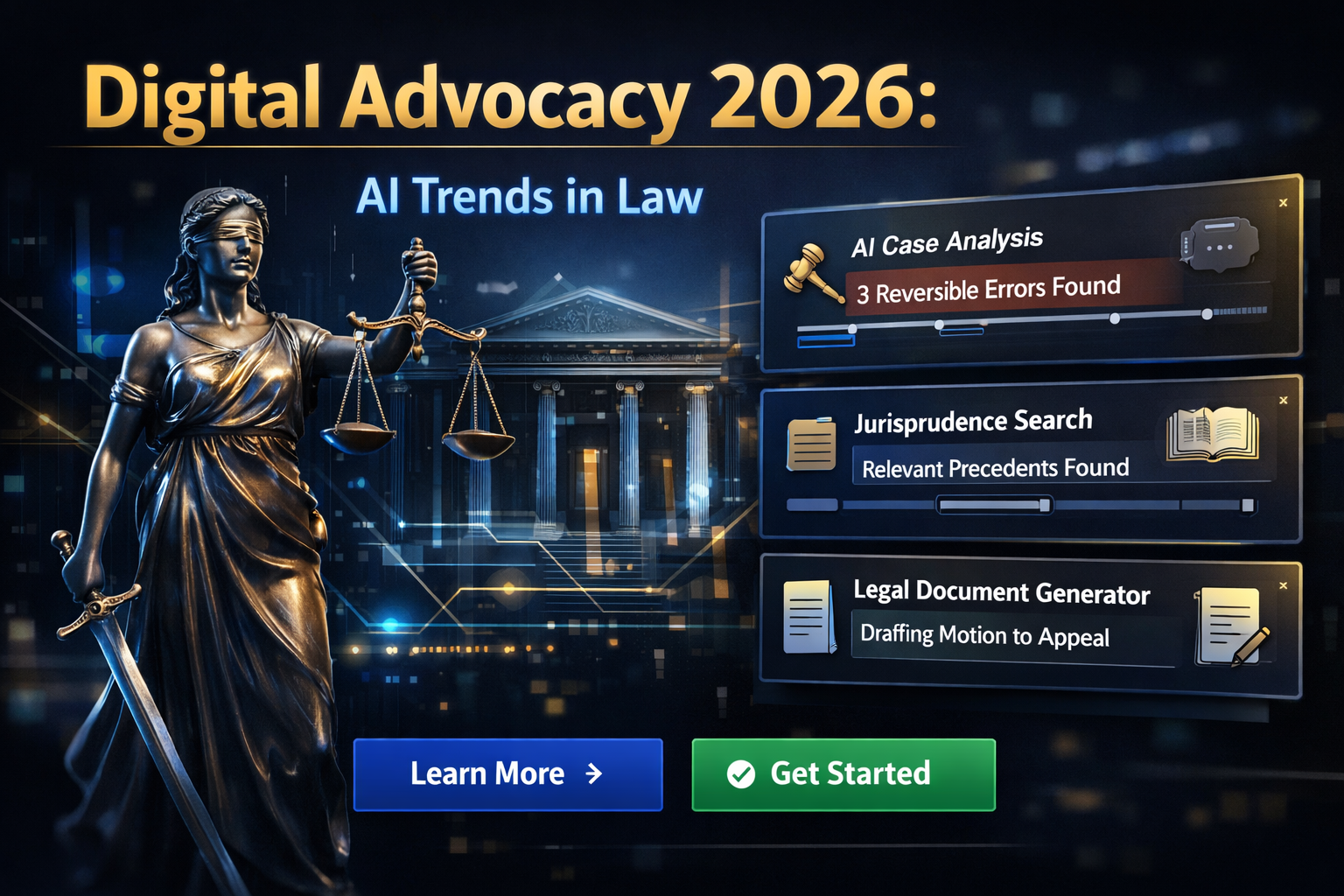 Advocacia Digital 2026: As Tendências da Inteligência Artificial no Direito