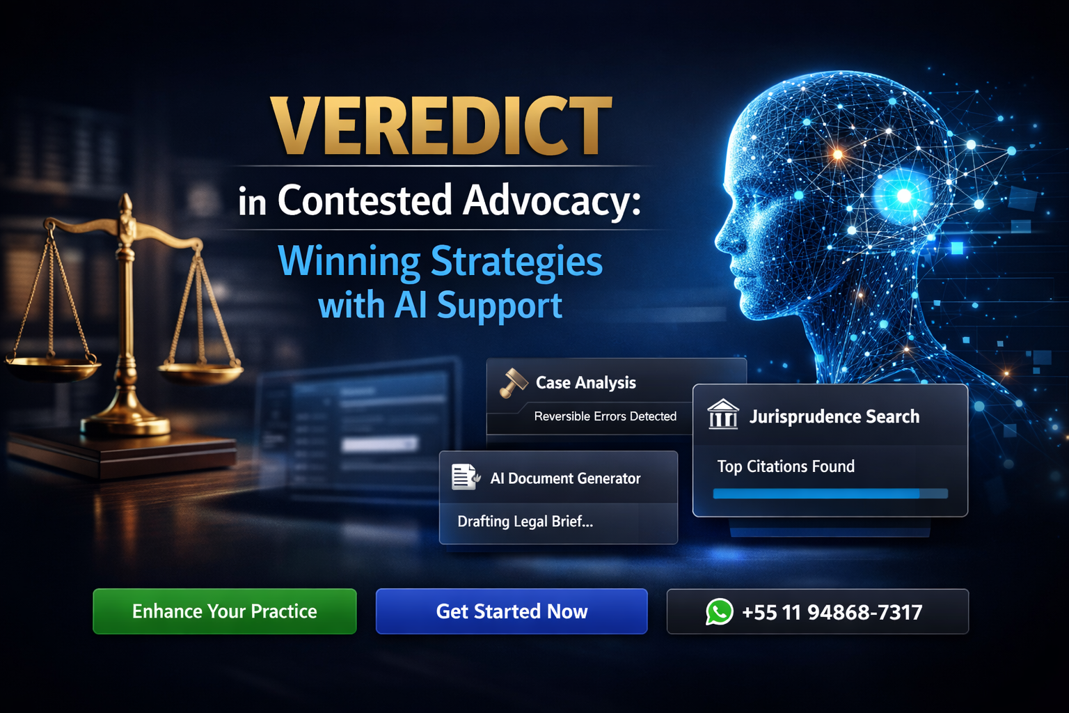 VEREDICT na Advocacia Contenciosa: Estratégias Vencedoras com Apoio da IA