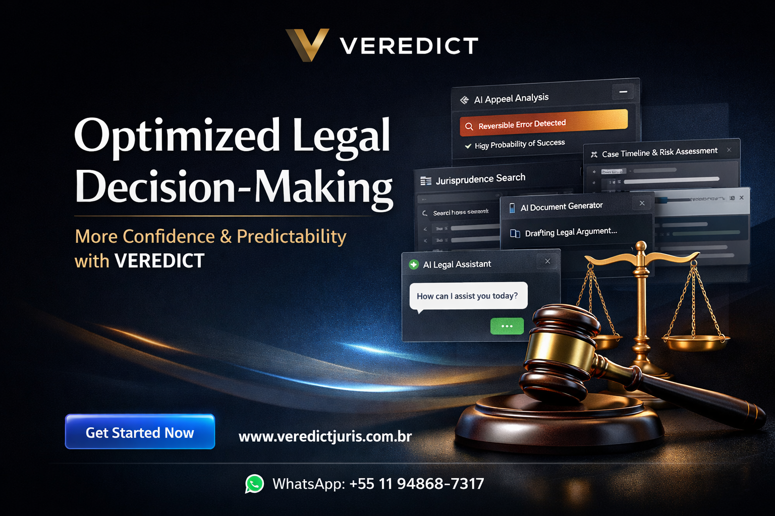 Tomada de Decisão Jurídica Otimizada: Mais Segurança e Previsibilidade com VEREDICT