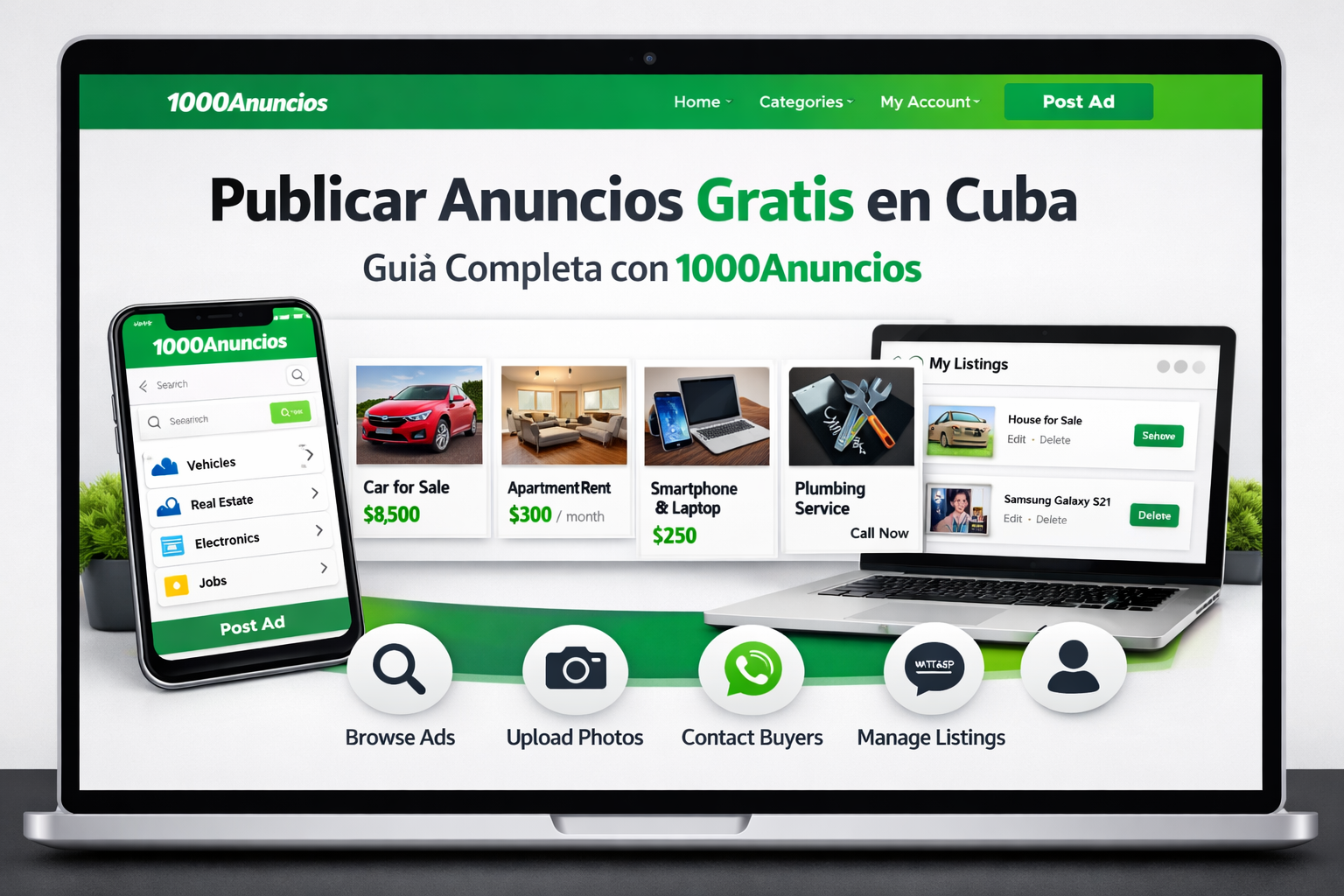 Publicar Anuncios Gratis en Cuba: Guía Completa con 1000Anuncios