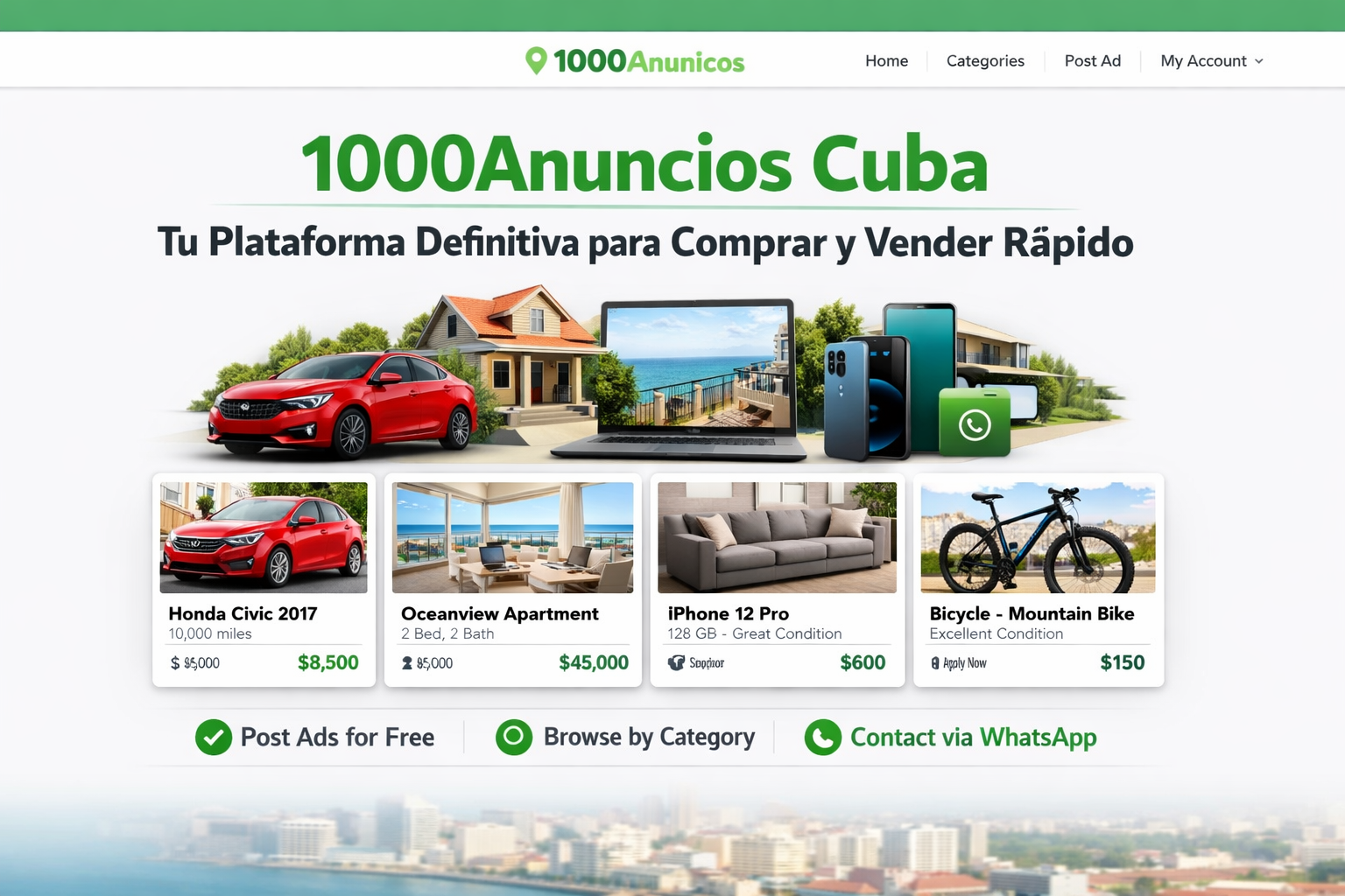 1000Anuncios Cuba: Tu Plataforma Definitiva para Comprar y Vender Rápido