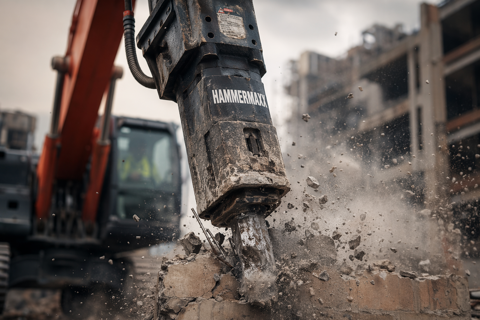 Demolición con Martillo Hidráulico