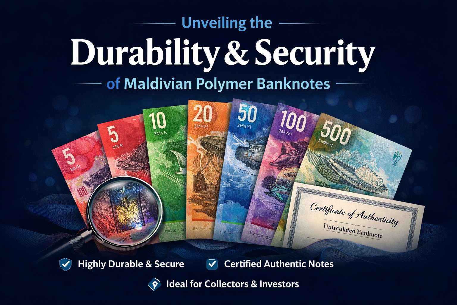 Unveiling the Durability & Security of Maldivian Polymer Banknotes