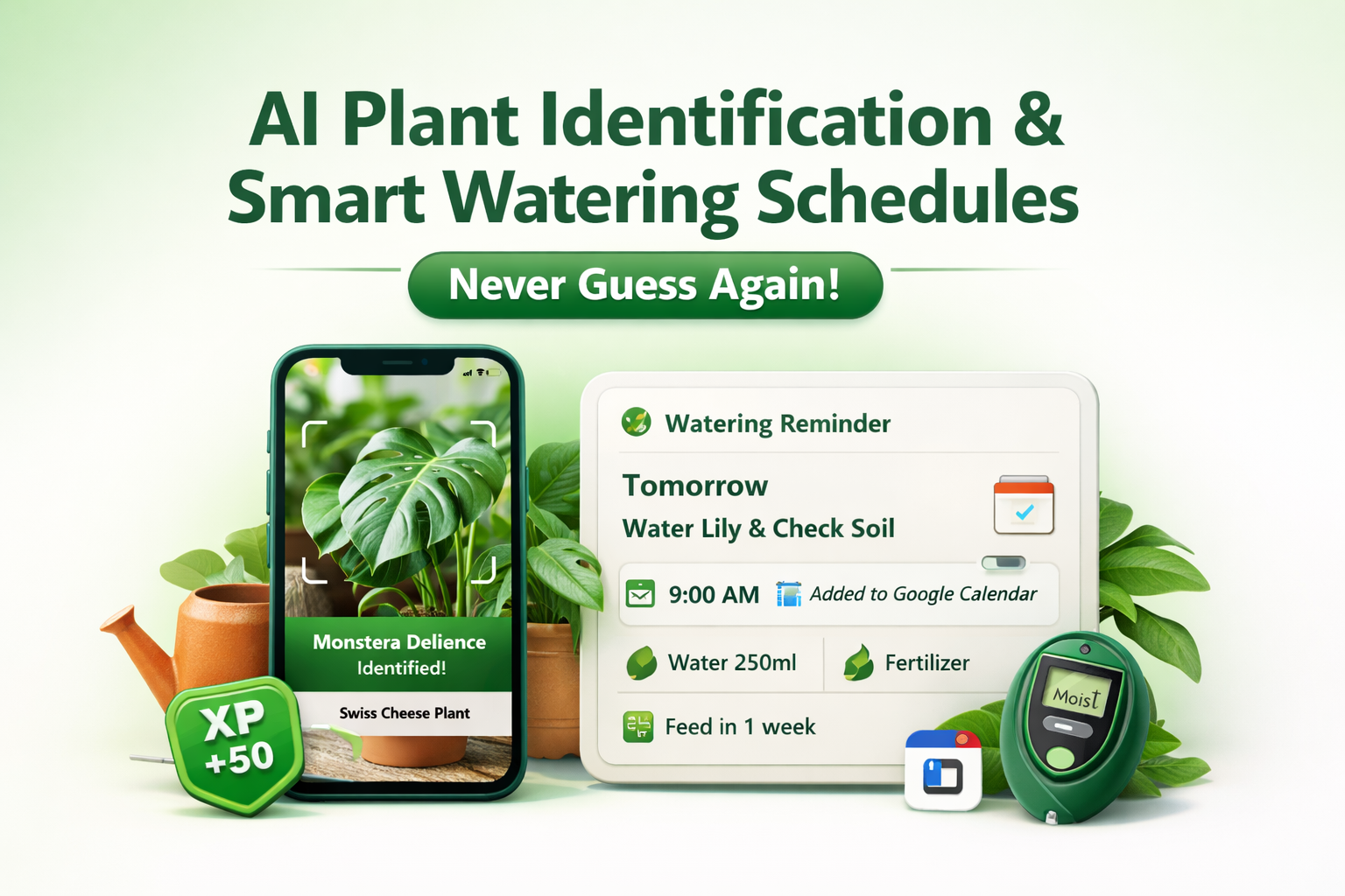 AI Plant Identification & Smart Watering Schedules: Never Guess Again!