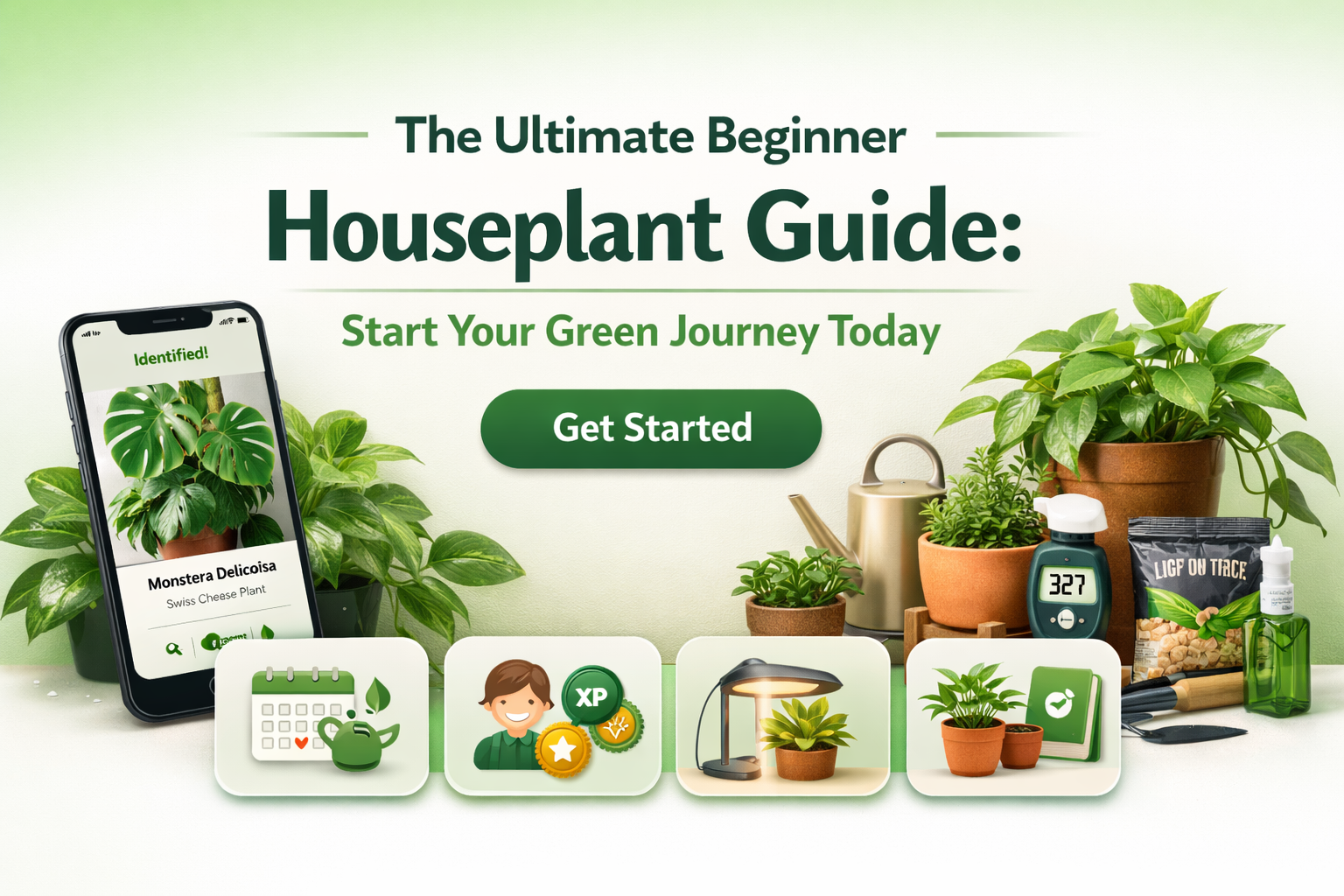 The Ultimate Beginner Houseplant Guide: Start Your Green Journey Today