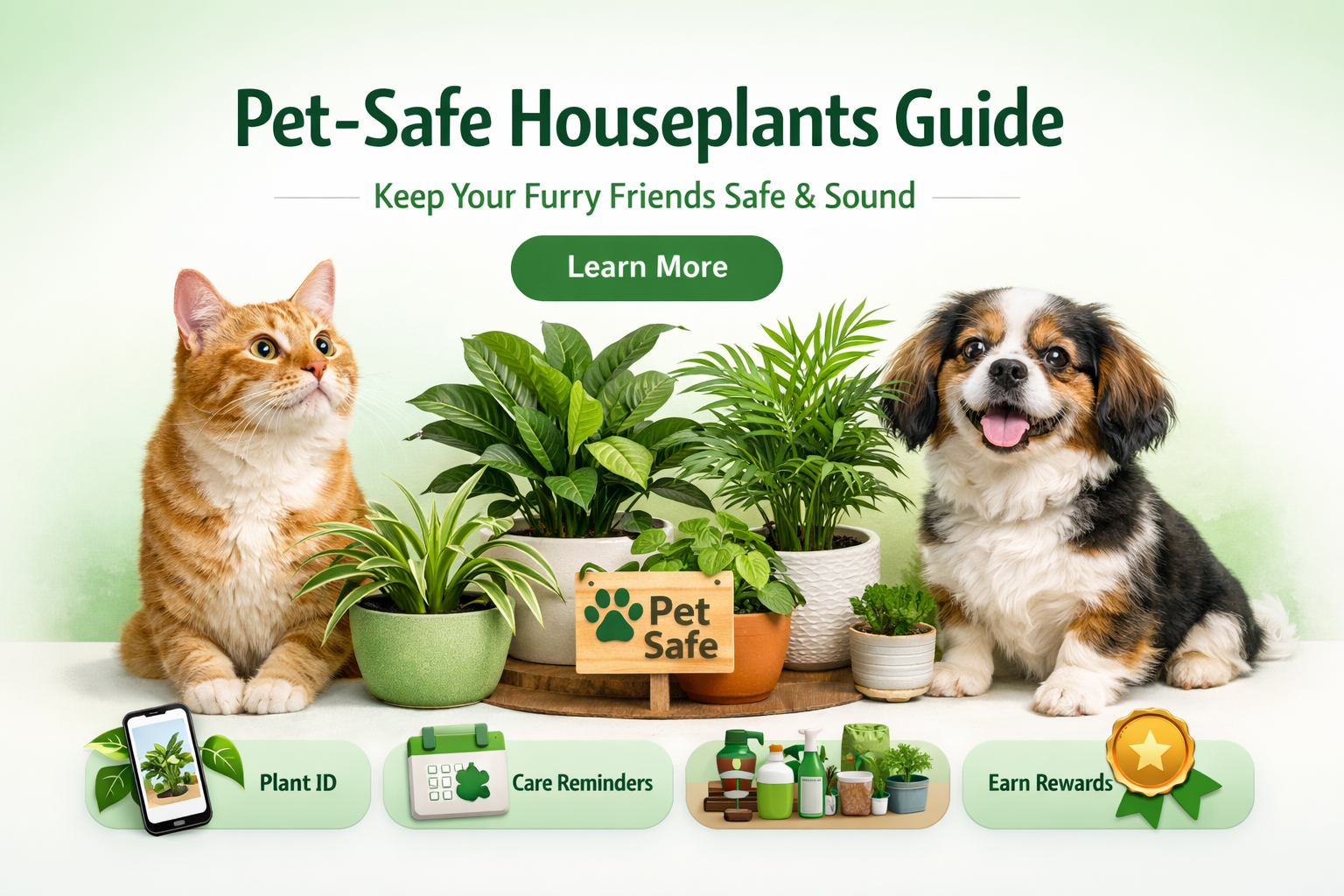 Pet-Safe Houseplants Guide: Keep Your Furry Friends Safe & Sound