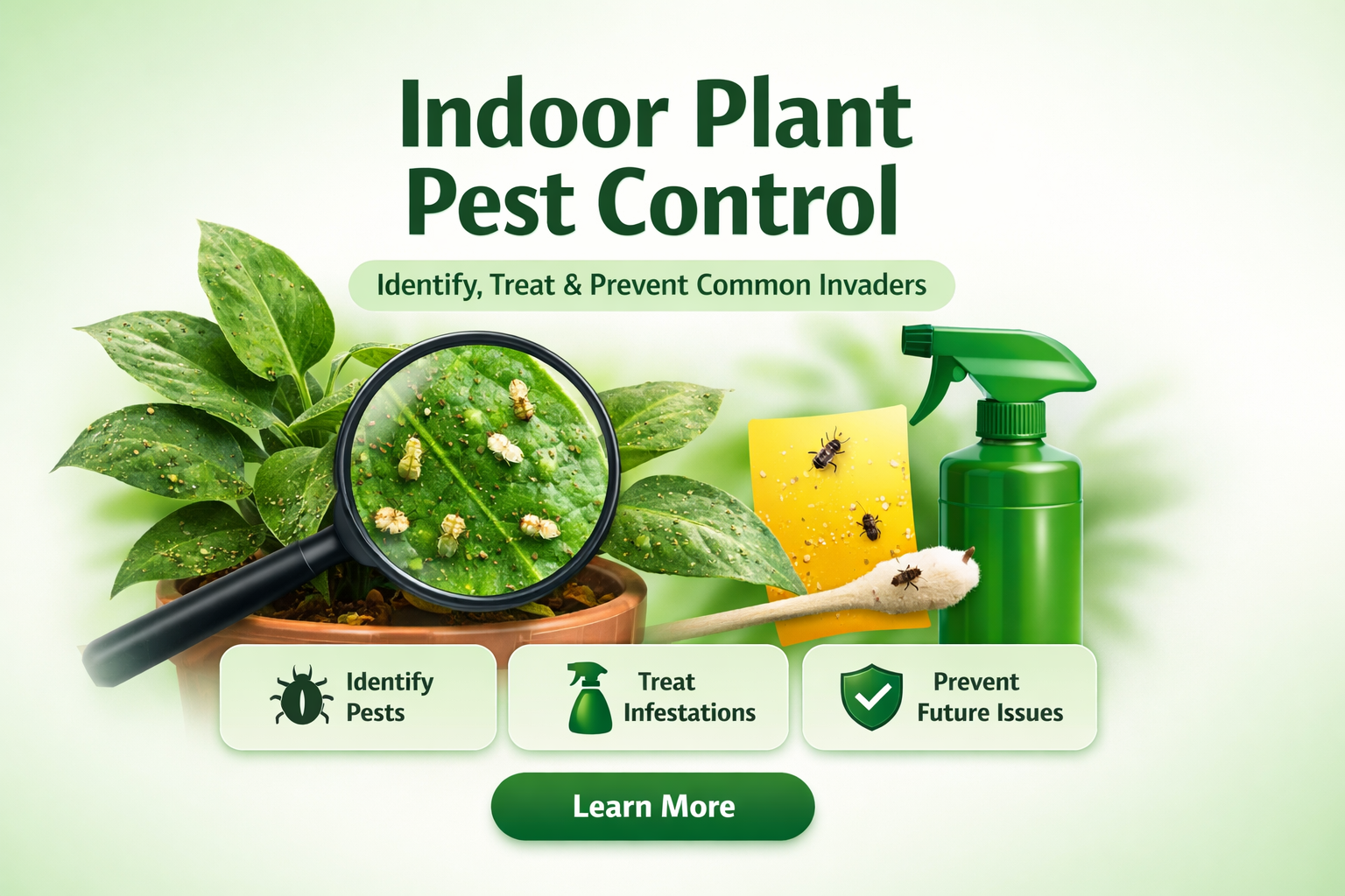 Indoor Plant Pest Control: Identify, Treat, & Prevent Common Invaders