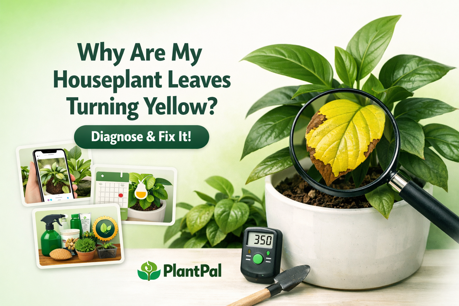 Why Are My Houseplant Leaves Turning Yellow? Diagnose & Fix It!