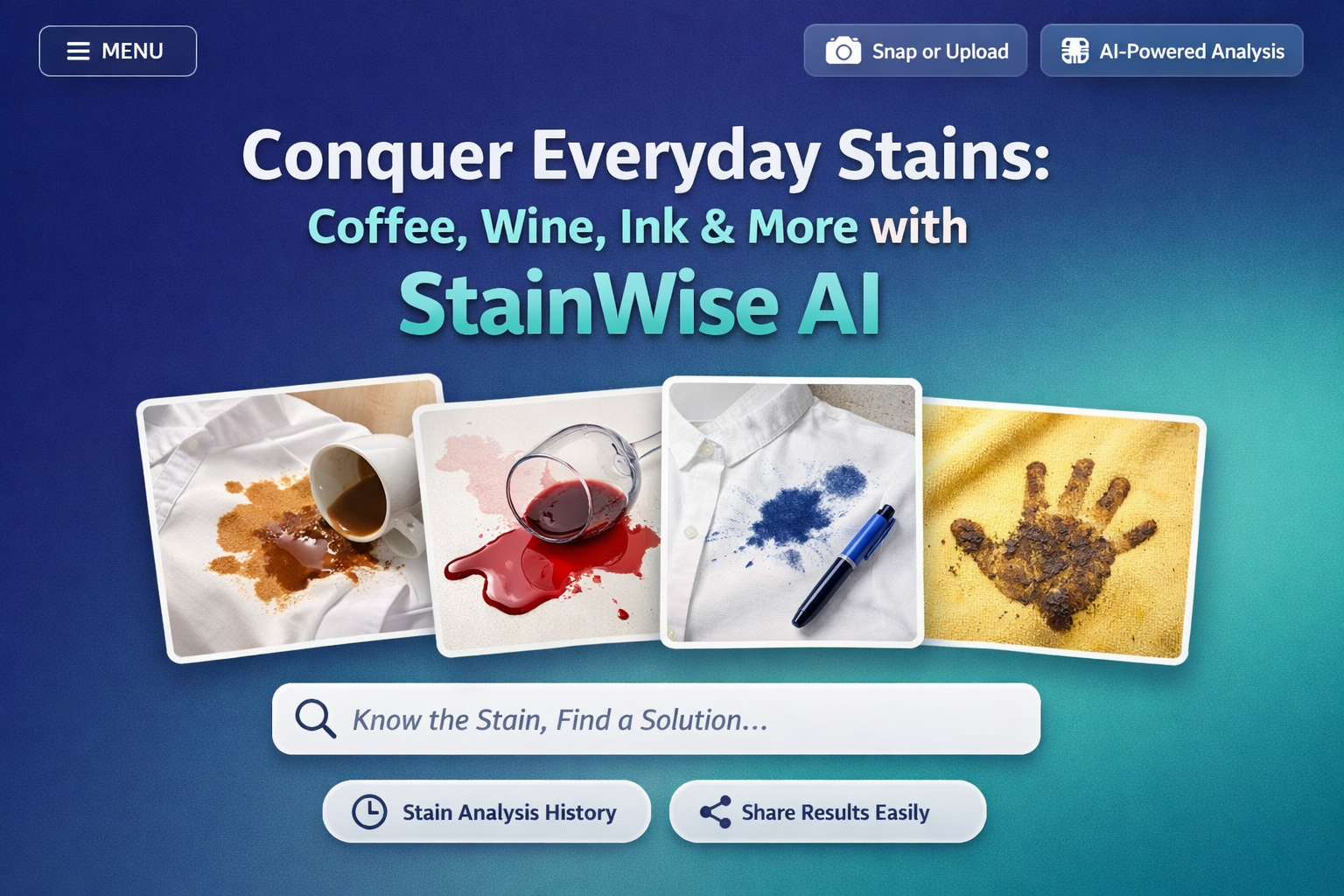 Everyday Stains: Coffee, Wine and Ink Explained