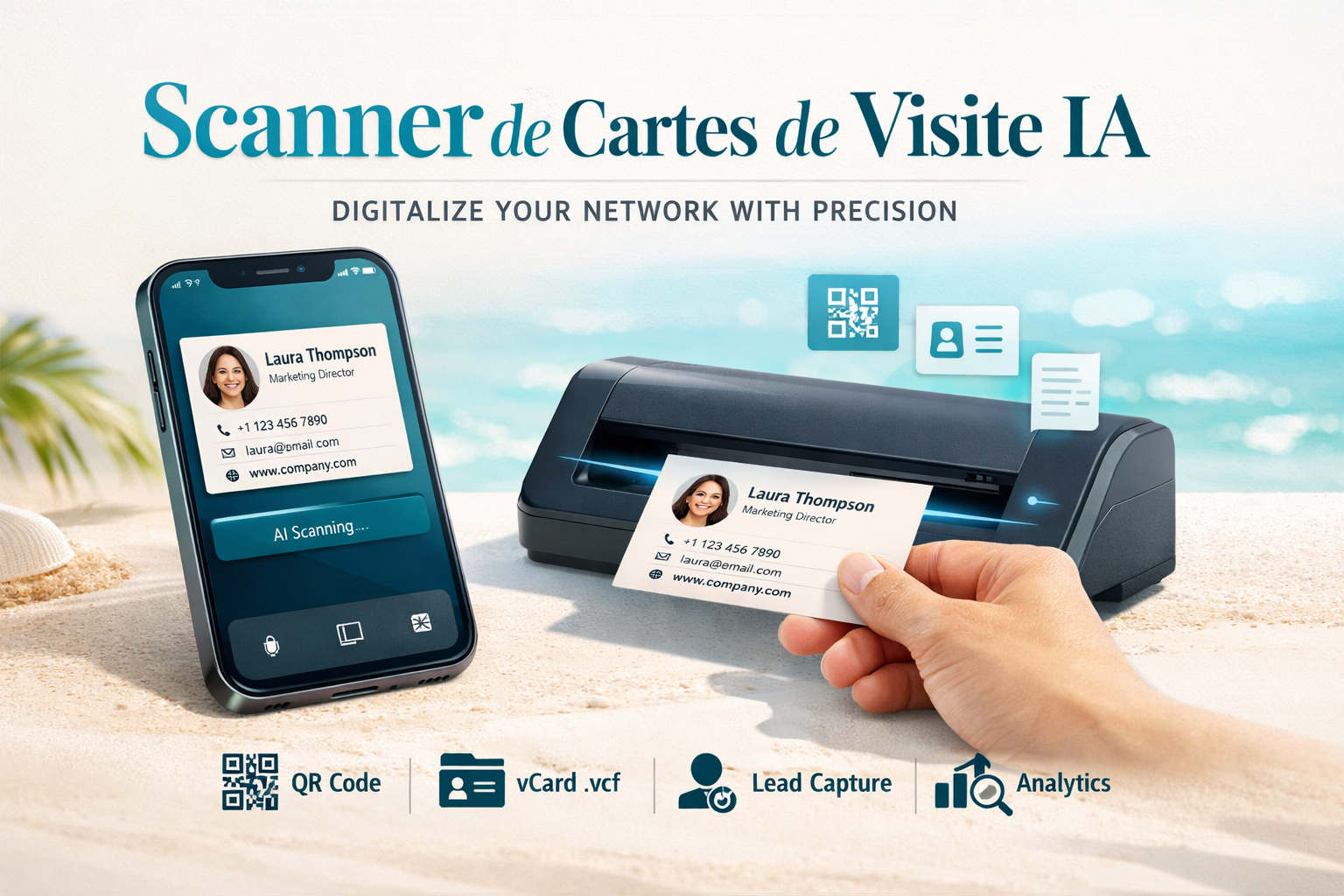Scanner de Cartes de Visite IA: Digitalisez Votre Réseau avec Précision