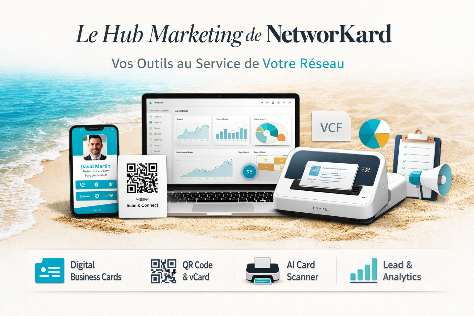Le Hub Marketing de NetworKard: Vos Outils au Service de Votre Réseau