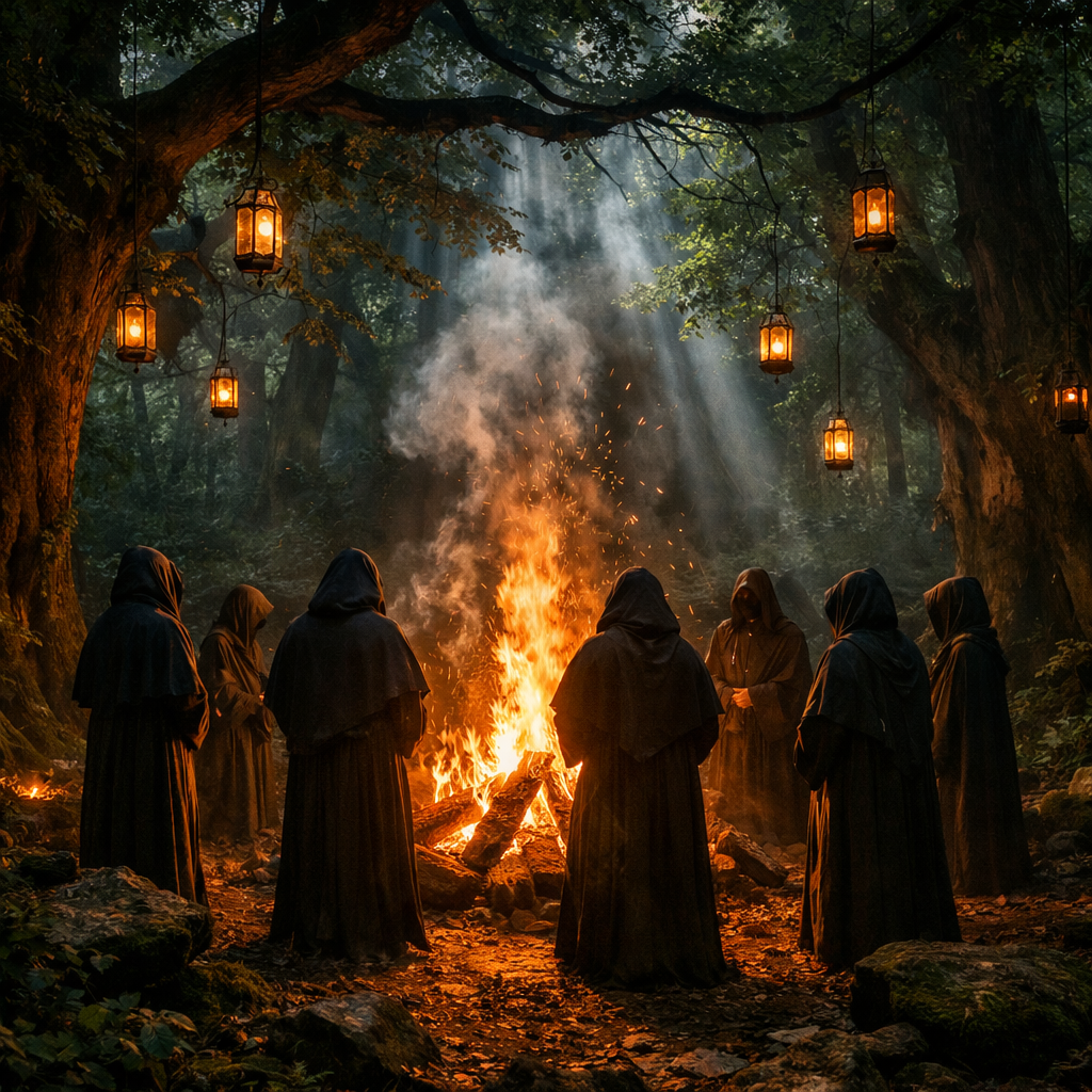 Ritual na floresta