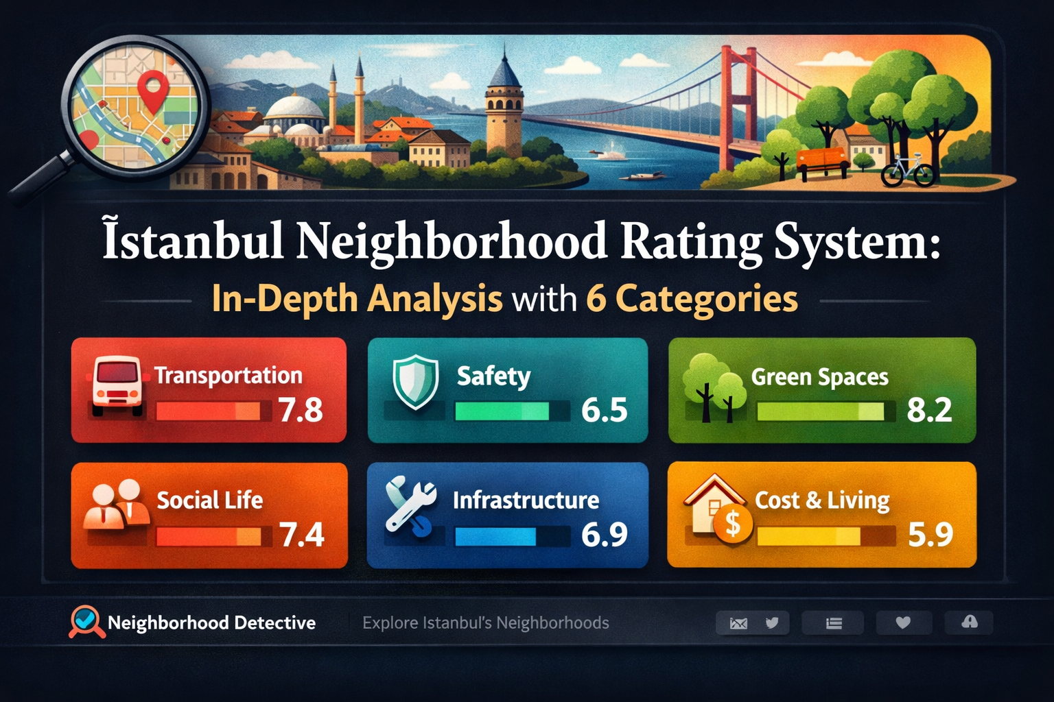 İstanbul Mahalle Puanlama Sistemi: 6 Kategoriyle Detaylı Analiz