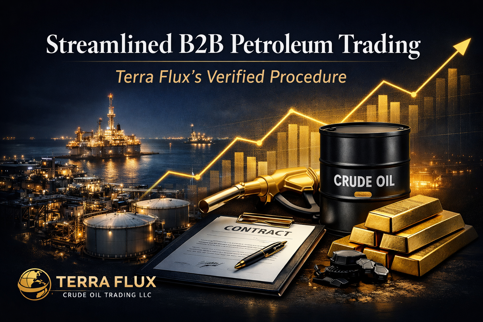 Streamlined B2B Petroleum Trading: Terra Flux's Verified Procedure