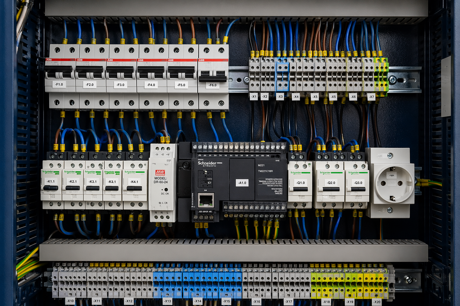 Oprema za Elektro Ormare | Kabelski Sklopovi