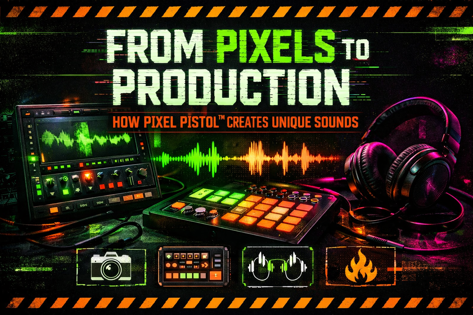 From Pixels to Production: How Pixel Pistol™ Creates Unique Sounds