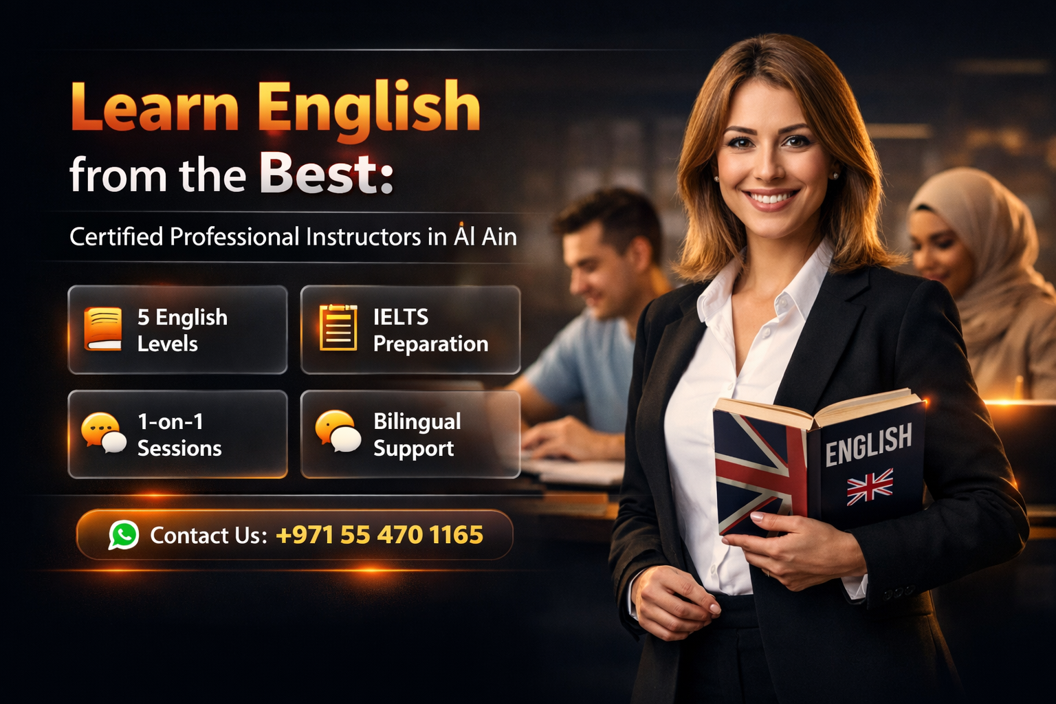Learn English from the Best: Certified Professional Instructors in Al Ain