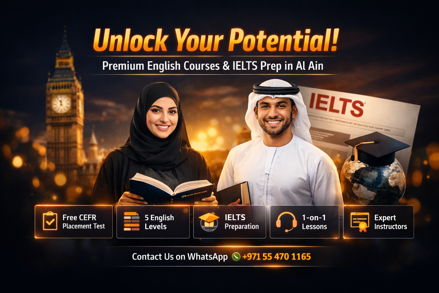 Unlock Your Potential: Premium English Courses & IELTS Prep in Al Ain