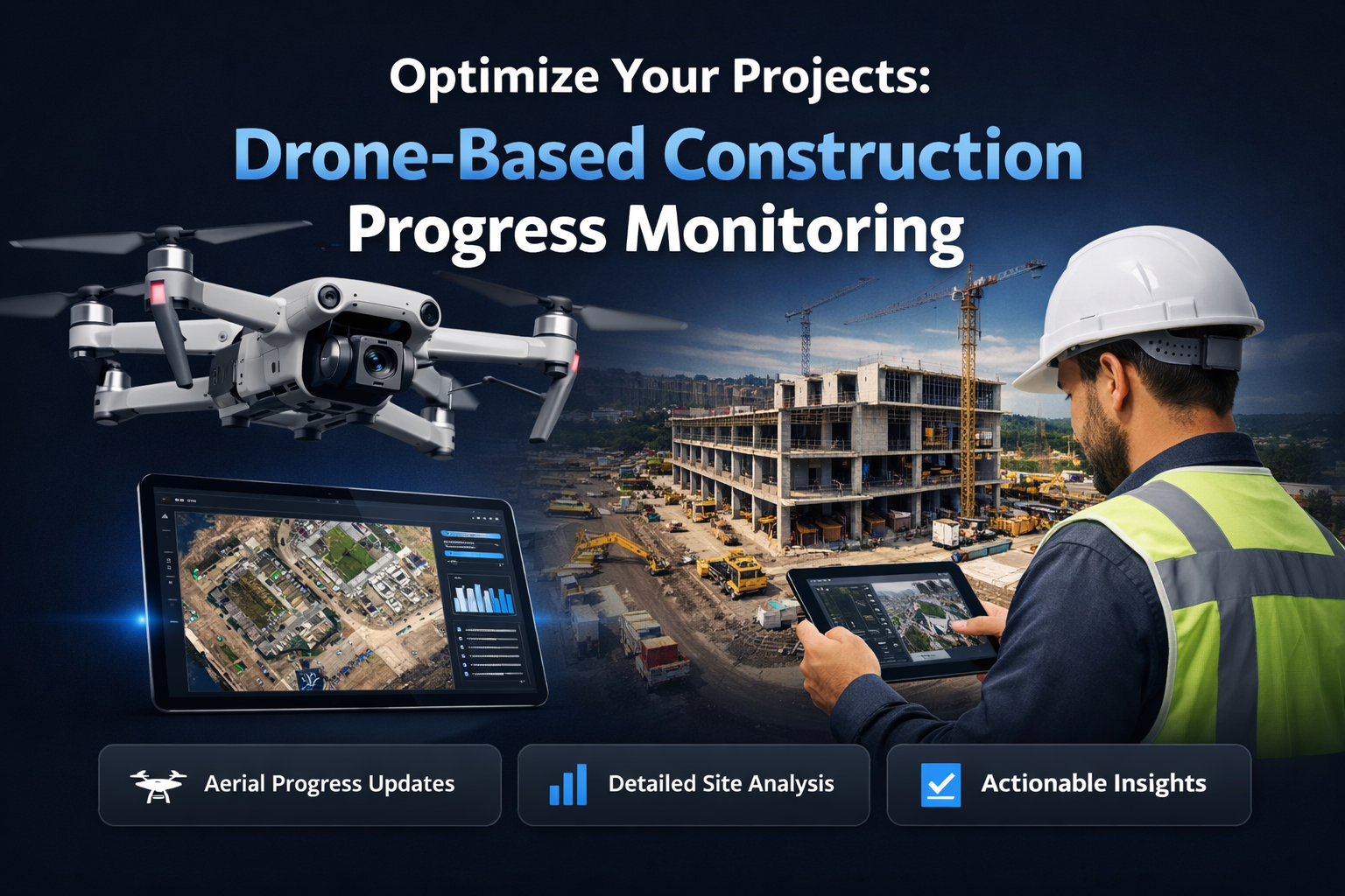 Optimize Your Projects: Drone-Based Construction Progress Monitoring