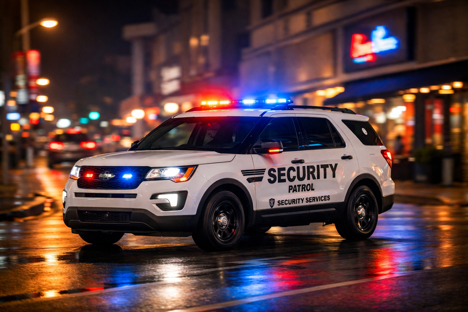 ILMUTOTO Security Patrol Services - AAA Security mobile patrol vehicle