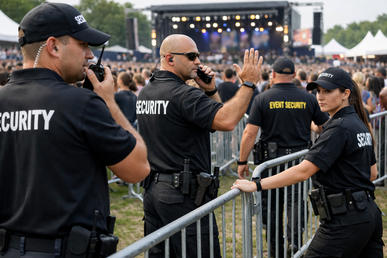 ILMUTOTO Event Security Team - AAA Security professional event protection