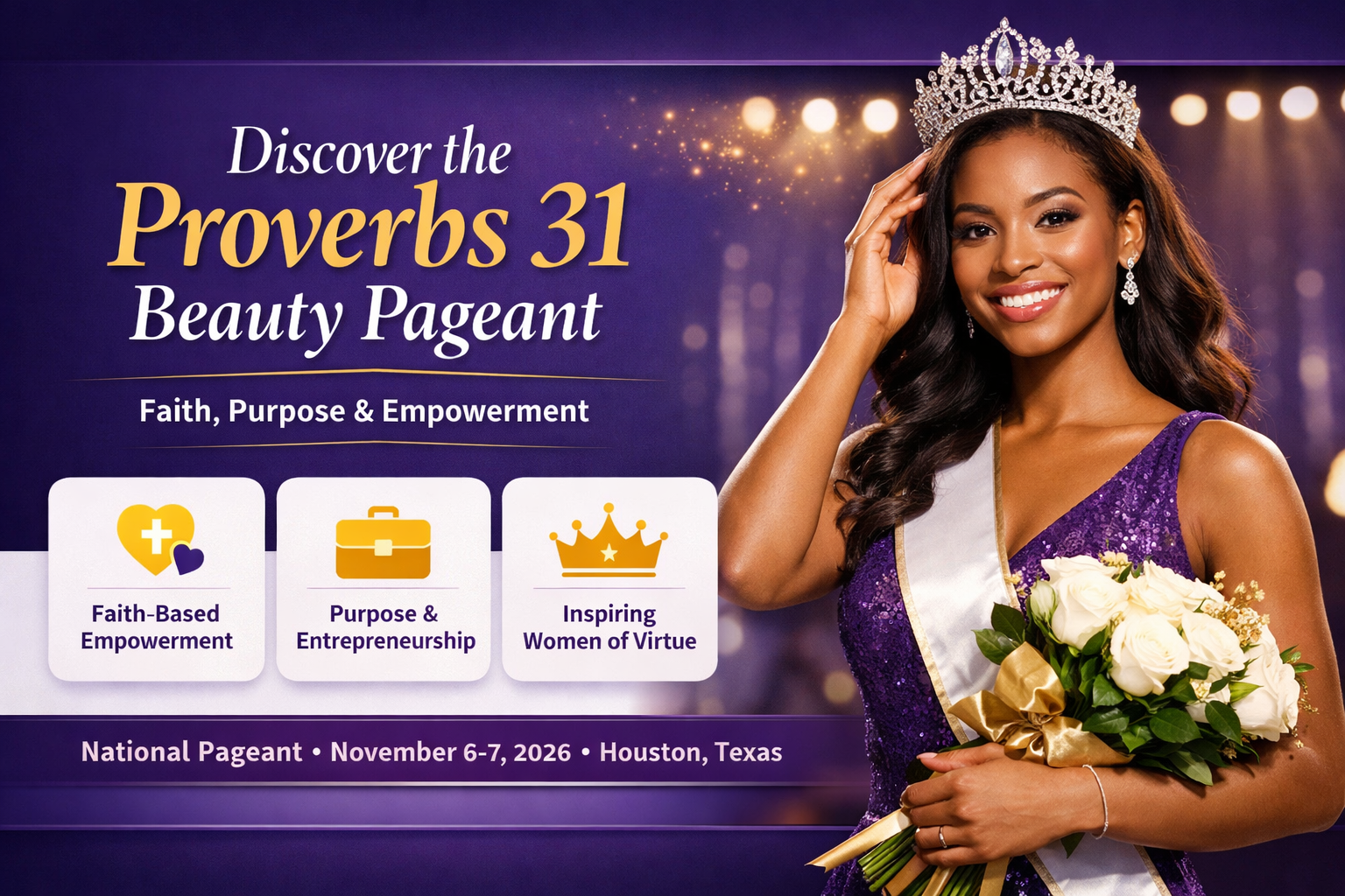 Discover the Proverbs 31 Beauty Pageant: Faith, Purpose & Empowerment