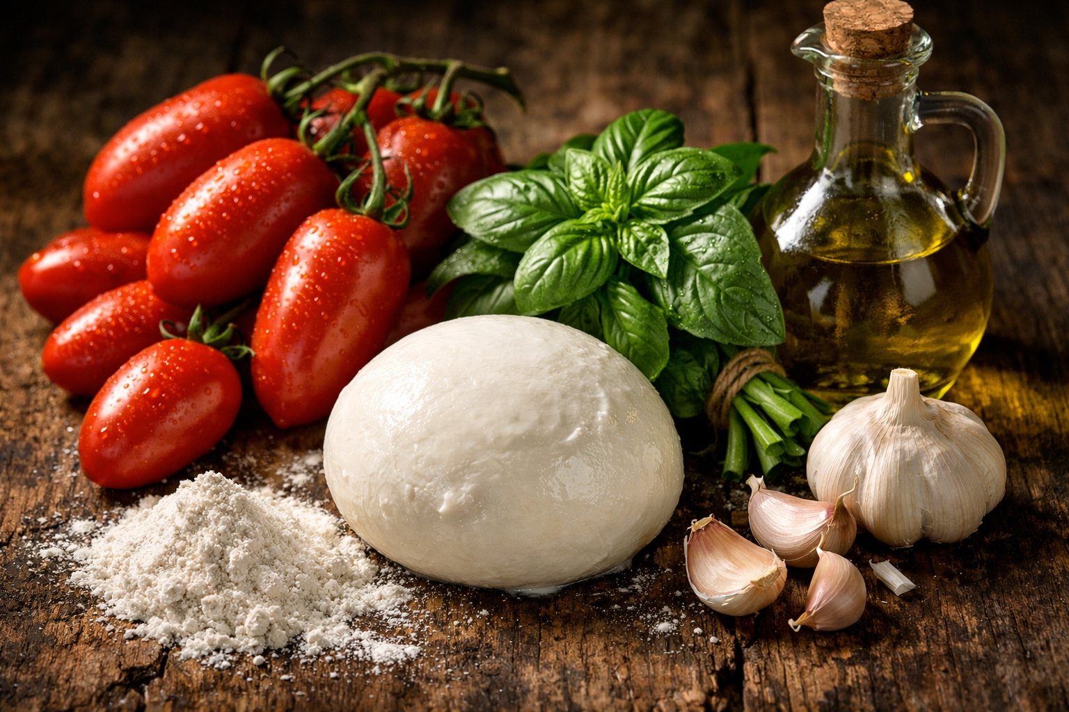 Fresh Italian ingredients and produce