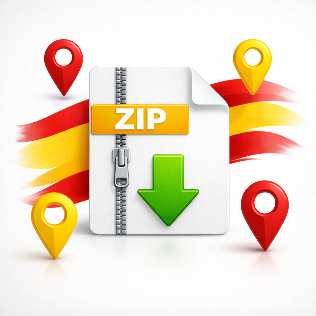 Producto ZIP Códigos Postales