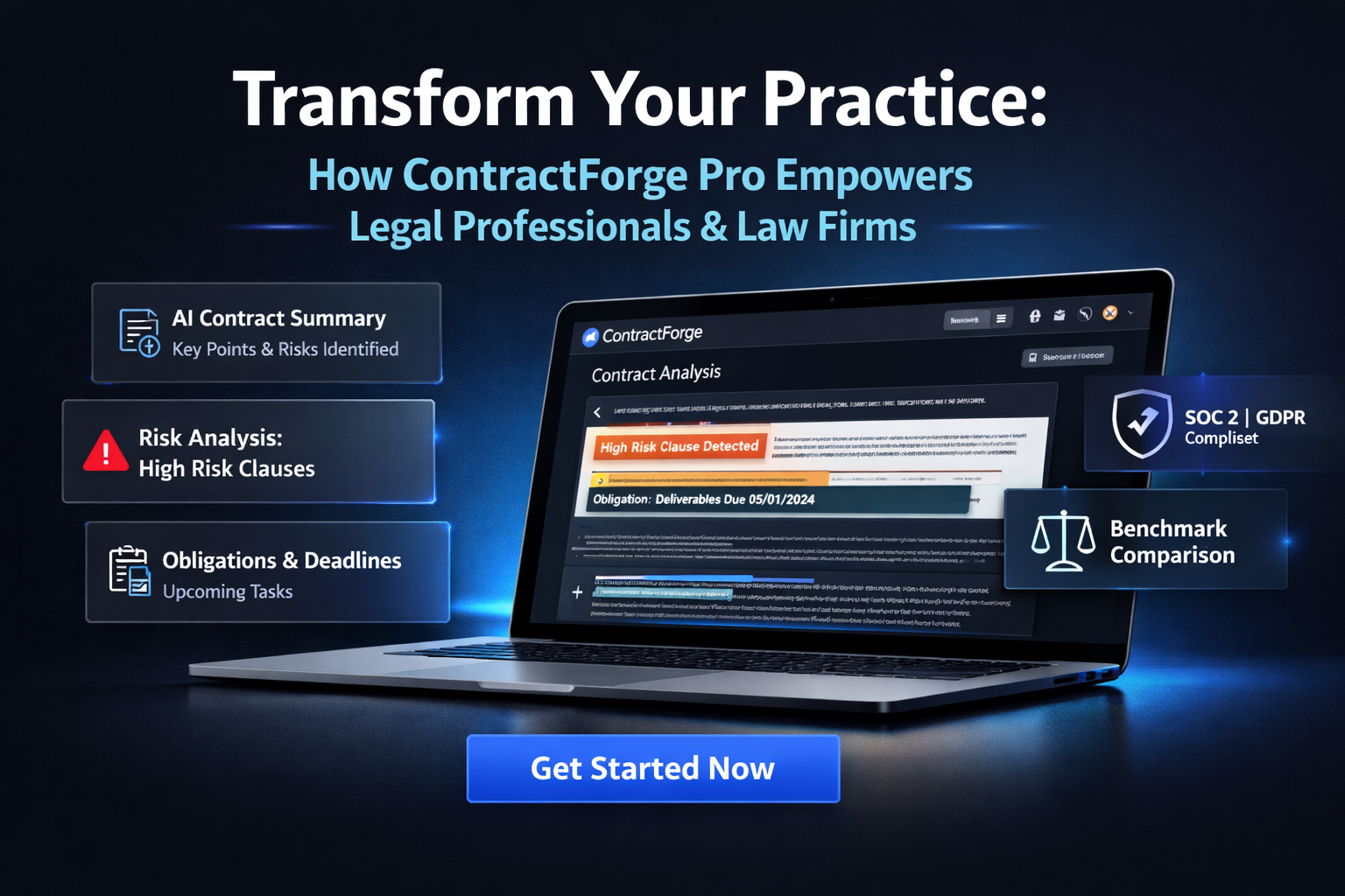Transform Your Practice: How ContractForge Pro Empowers Legal Professionals & Law Firms