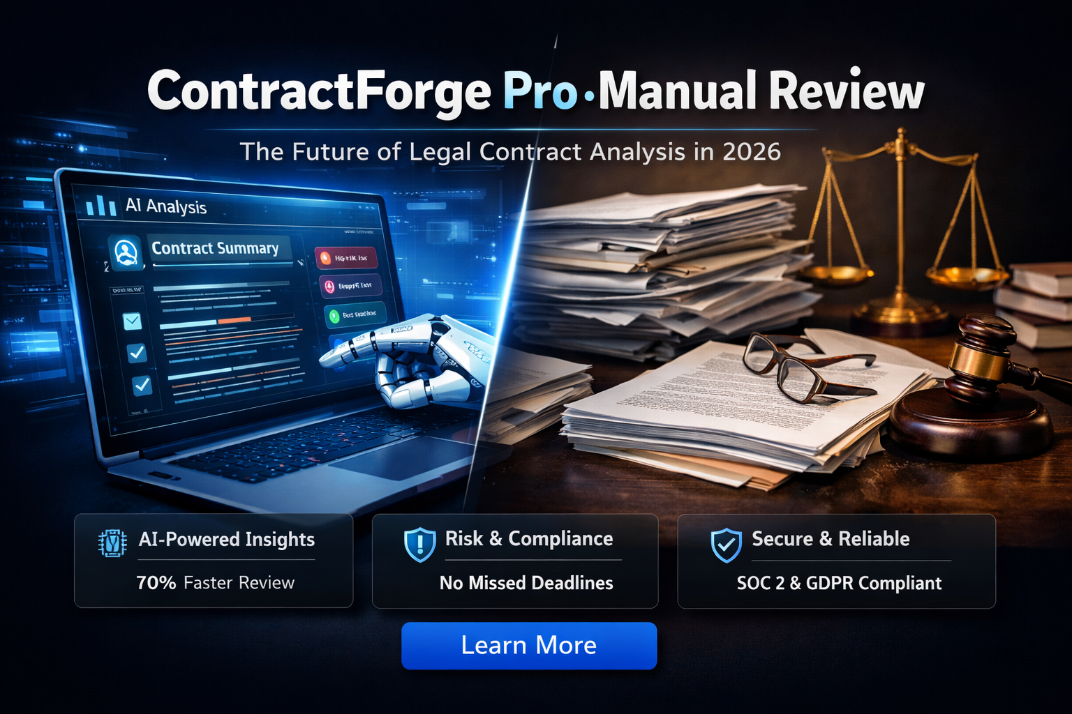 ContractForge Pro vs. Manual Review: The Future of Legal Contract Analysis in 2026