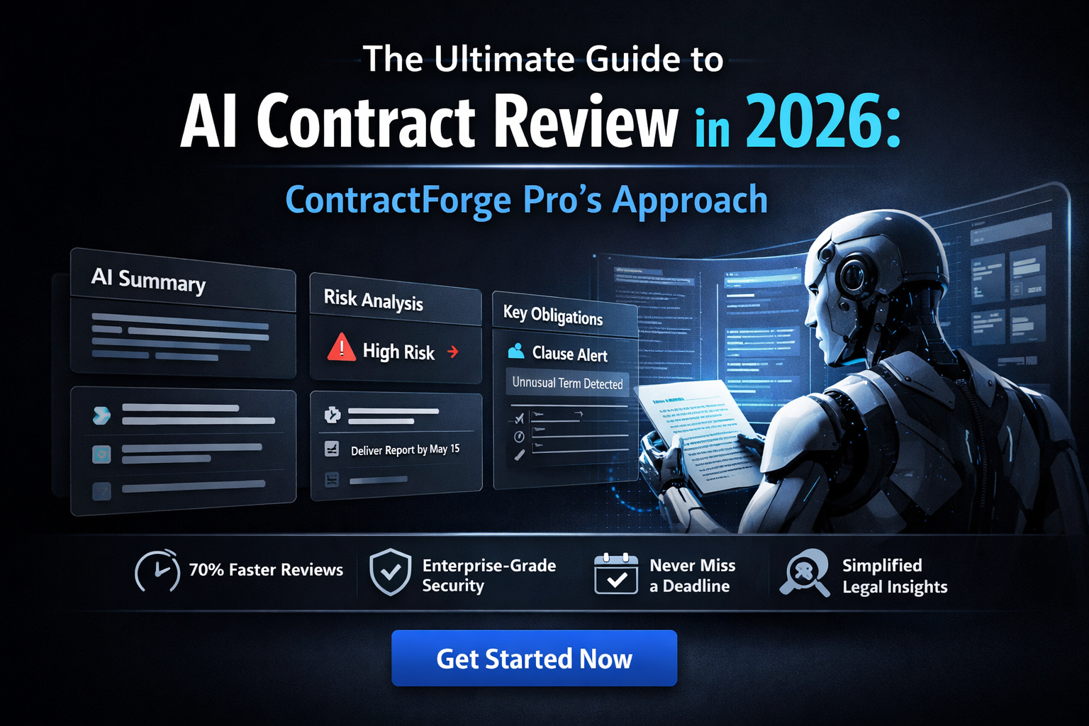 The Ultimate Guide to AI Contract Review in 2026: ContractForge Pro's Approach