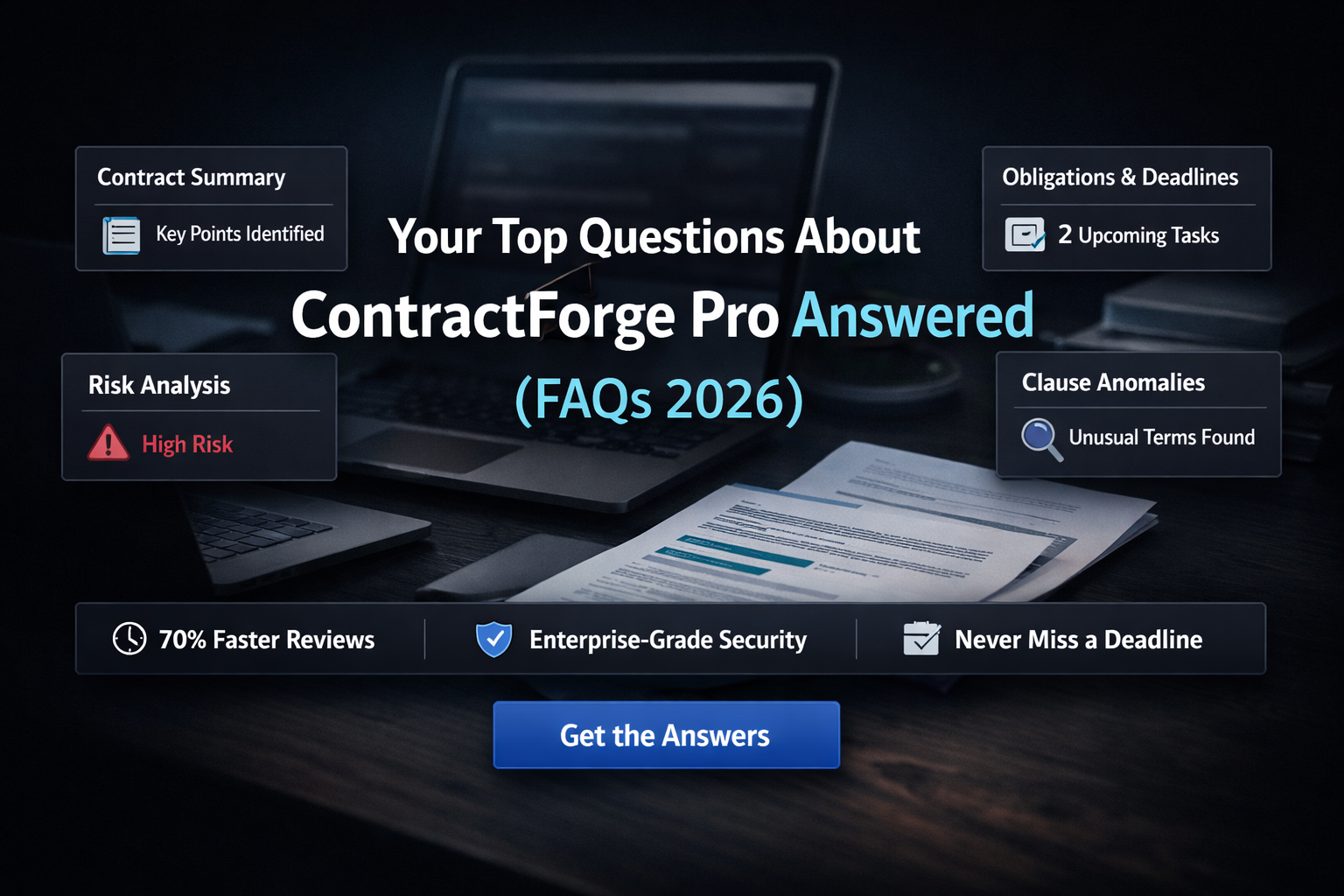 Your Top Questions About ContractForge Pro Answered (FAQs 2026)