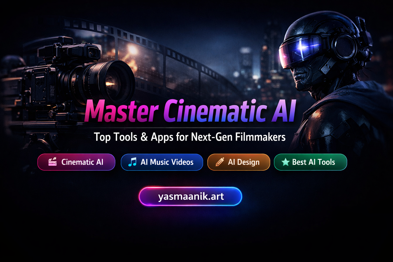 Master Cinematic AI: Top Tools & Apps for Next-Gen Filmmakers on Yasmaanik.art