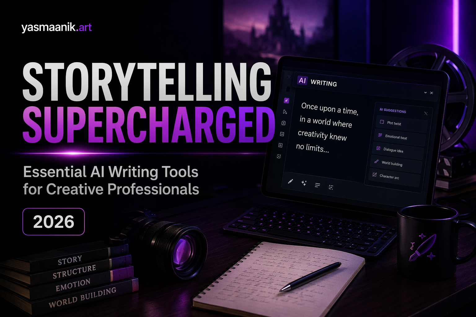 Storytelling Supercharged: Essential AI Writing Tools for Creative Professionals (2026)