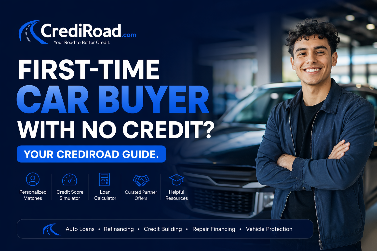 First-Time Car Buyer with No Credit? Your CrediRoad Guide