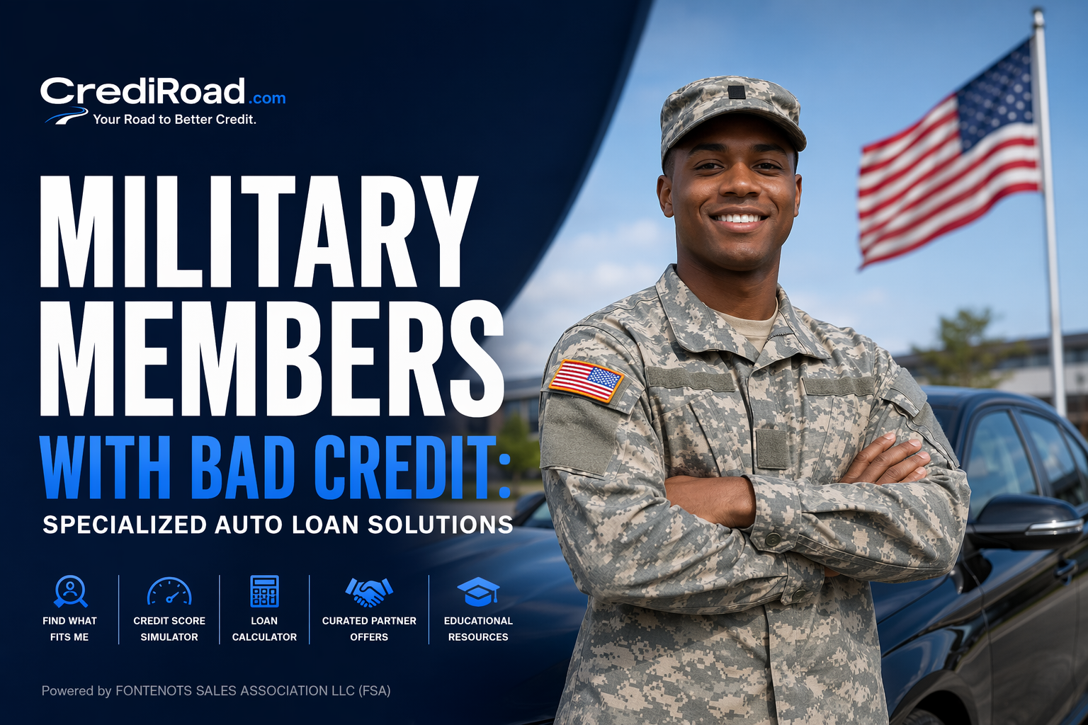 Military Members with Bad Credit: Specialized Auto Loan Solutions