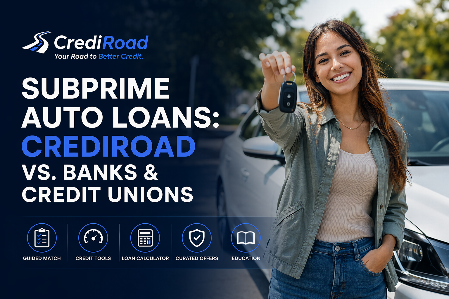Subprime Auto Loans: CrediRoad vs. Banks & Credit Unions
