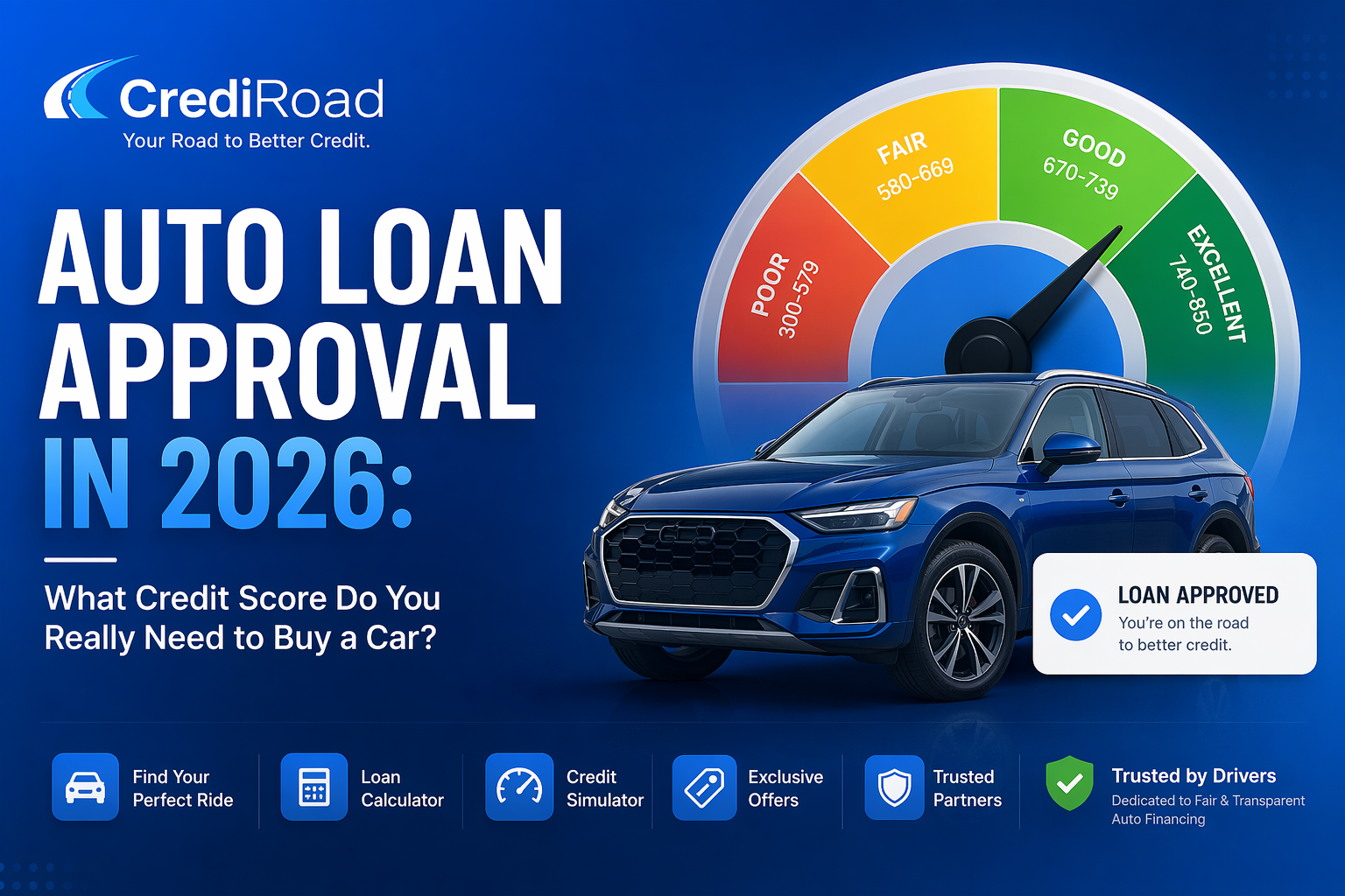 Auto Loan Approval in 2026: What Credit Score Do You Really Need to Buy a Car?